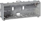 HAGER BOCCHIOTTI - Scatola porta apparecchi 6M 100mm SAN-6 per linee TA-N / ALU-B / UNA / BIS