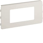 HAGER BOCCHIOTTI - Coperchio di protezione 4 moduli per canale TA-N bianco CSA-4N 100 W