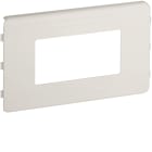 HAGER BOCCHIOTTI - Coperchio di protezione 4 moduli per canale TA-N bianco CSA-4N 120 W