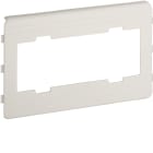 HAGER BOCCHIOTTI - Coperchio di protezione 6 moduli per canale TA-N bianco CSA-6N 120 W