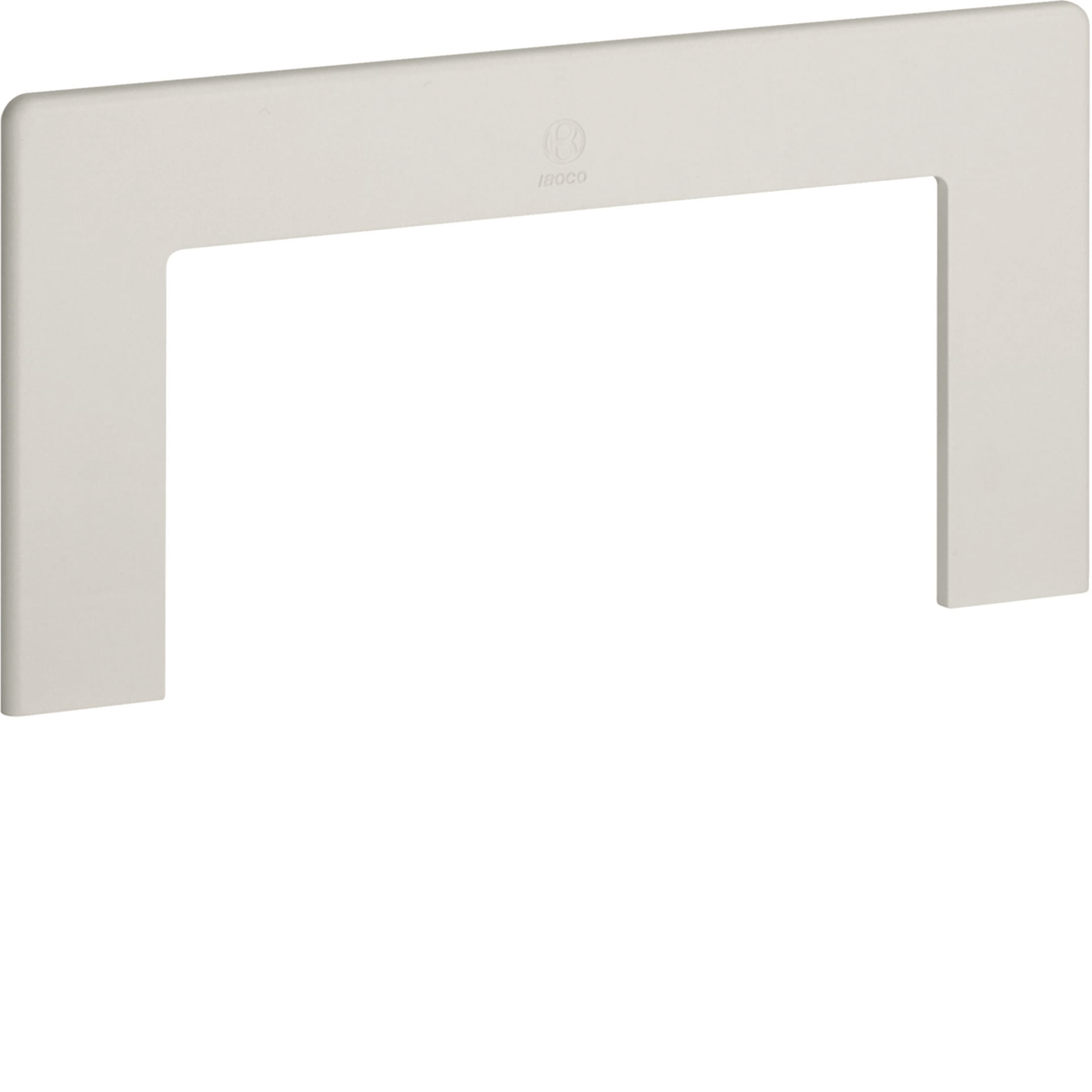 HAGER BOCCHIOTTI - Raccordo quadro/muro per canali linee TA-N / TA-EN bianco RQM 150 W