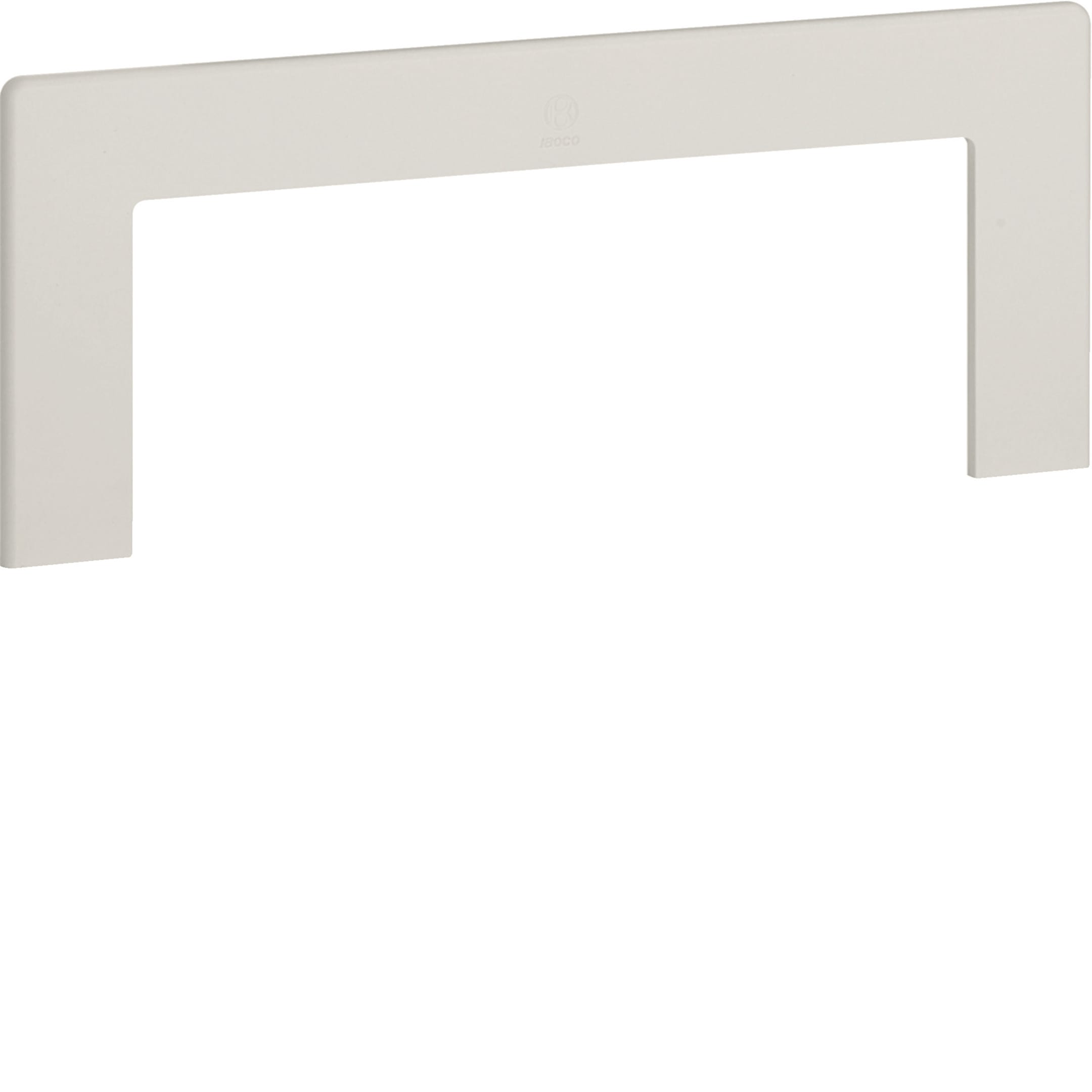 HAGER BOCCHIOTTI - Raccordo quadro/muro per canali linee TA-N / TA-EN bianco RQM 200 W