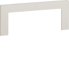 HAGER BOCCHIOTTI - Raccordo quadro/muro per canali linee TA-N / TA-EN bianco RQM 200 W