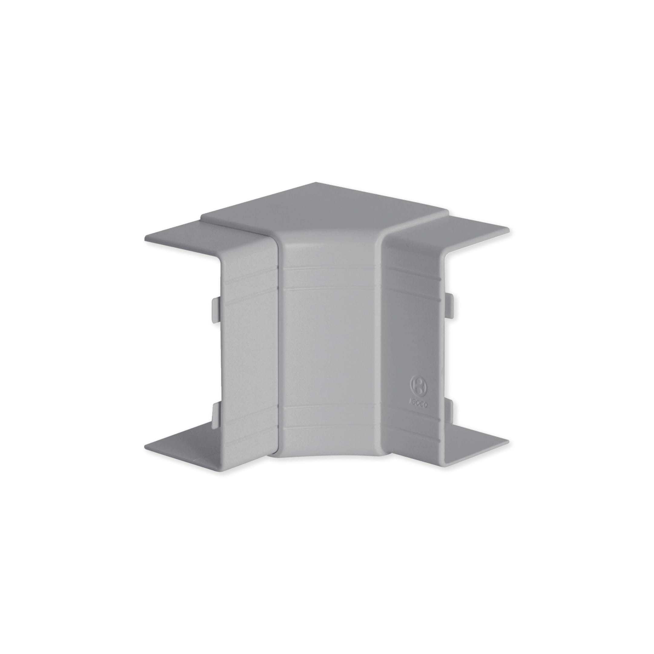 HAGER BOCCHIOTTI - Angolo interno per canali linee TA-N / TA-EN grigio NIAV 80x40 G