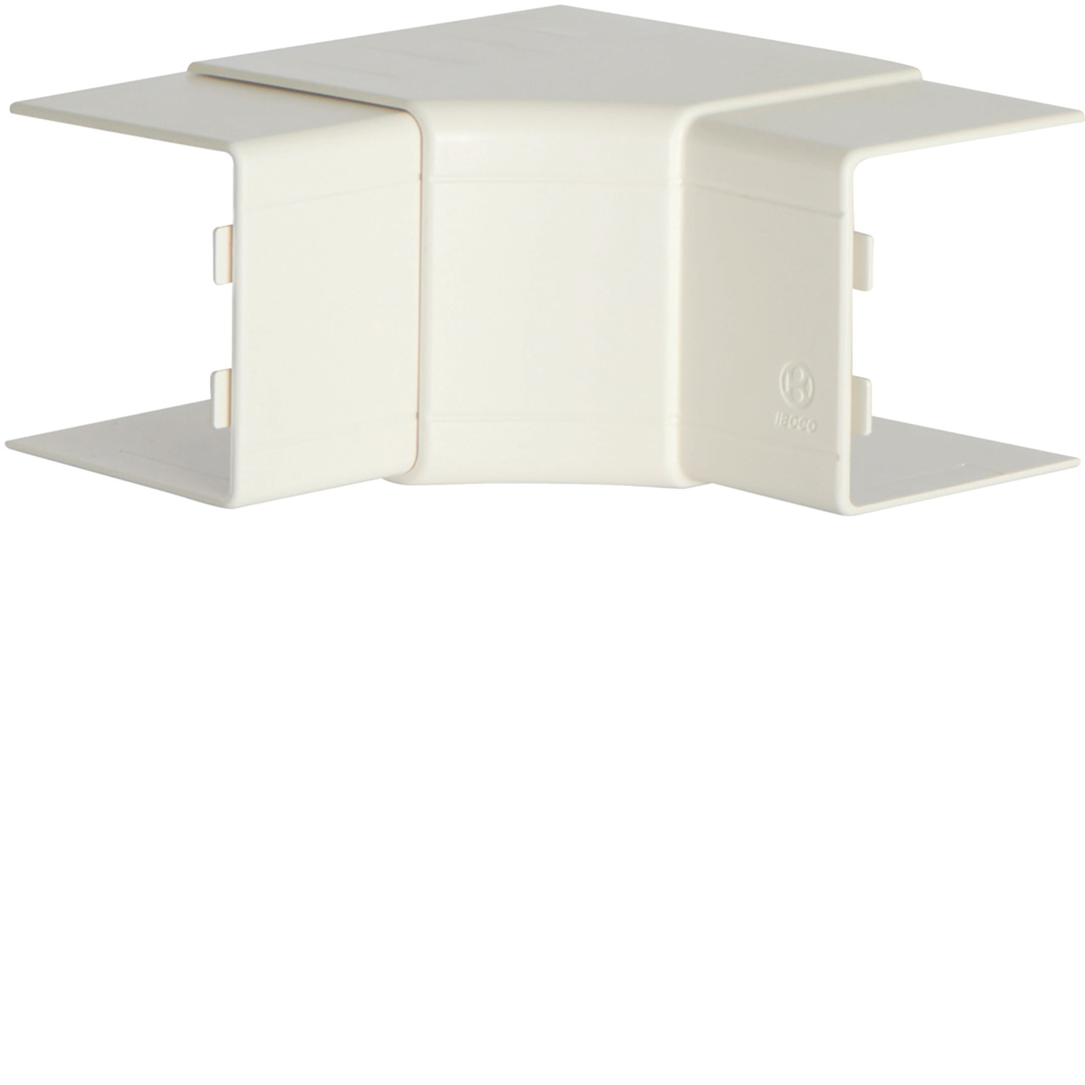 HAGER BOCCHIOTTI - NIAV 60x60 W Angolo interno per canali linee TA-N/TA-EN/TA-GN BIANCO