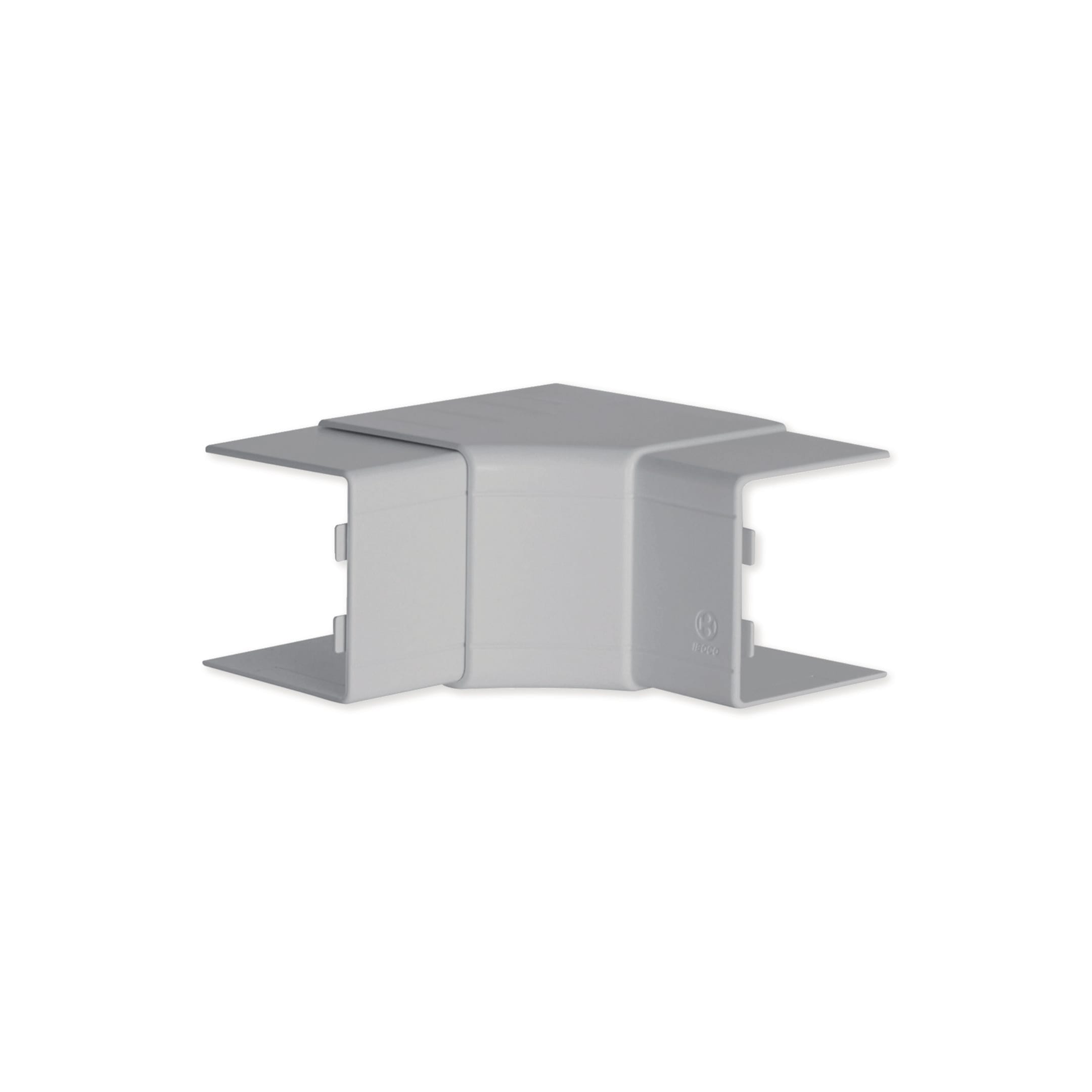 HAGER BOCCHIOTTI - Angolo interno per canali linee TA-N / TA-EN grigio NIAV 60x60 G