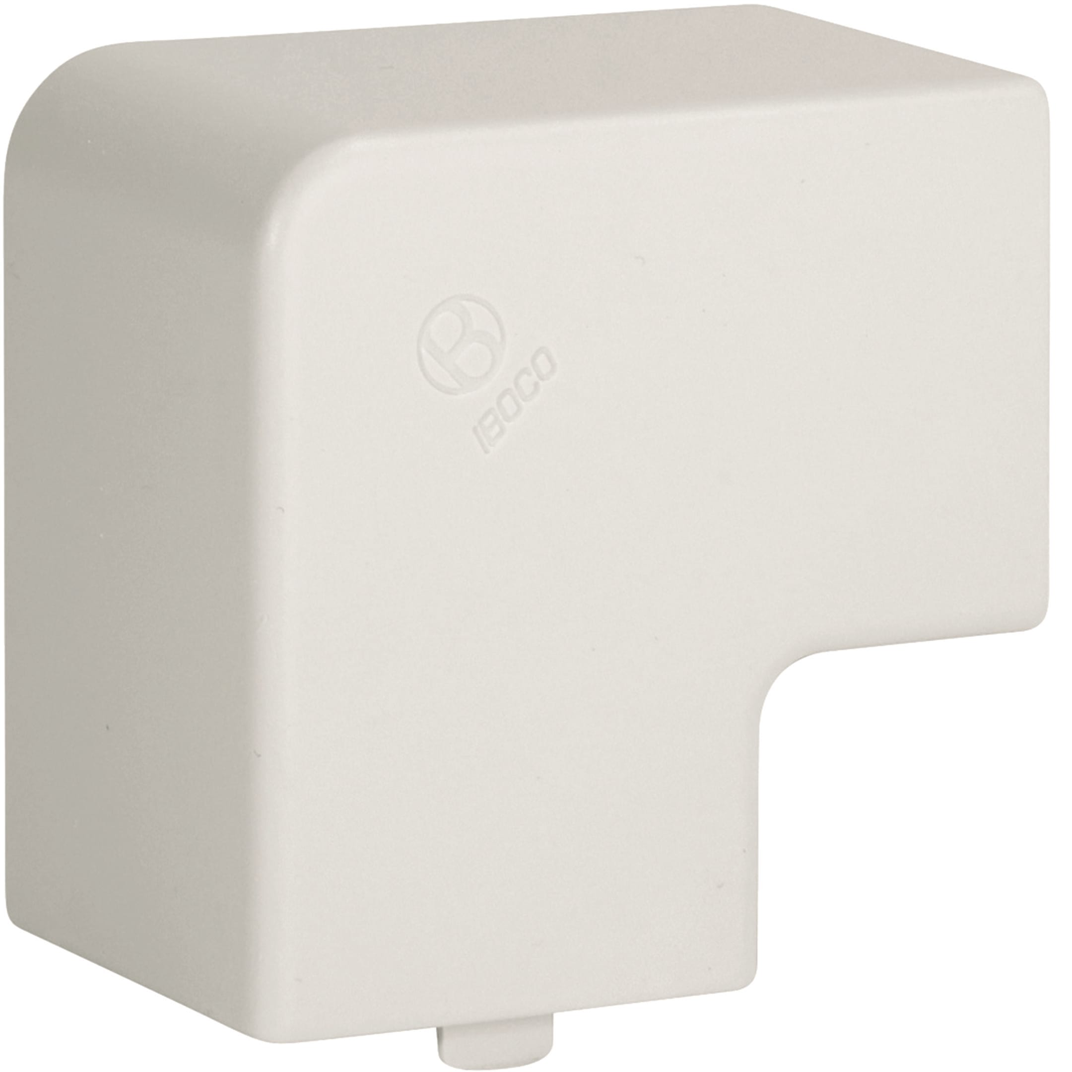HAGER BOCCHIOTTI - Angolo piano per canali linea TA-EN bianco NPAN 40x40 W