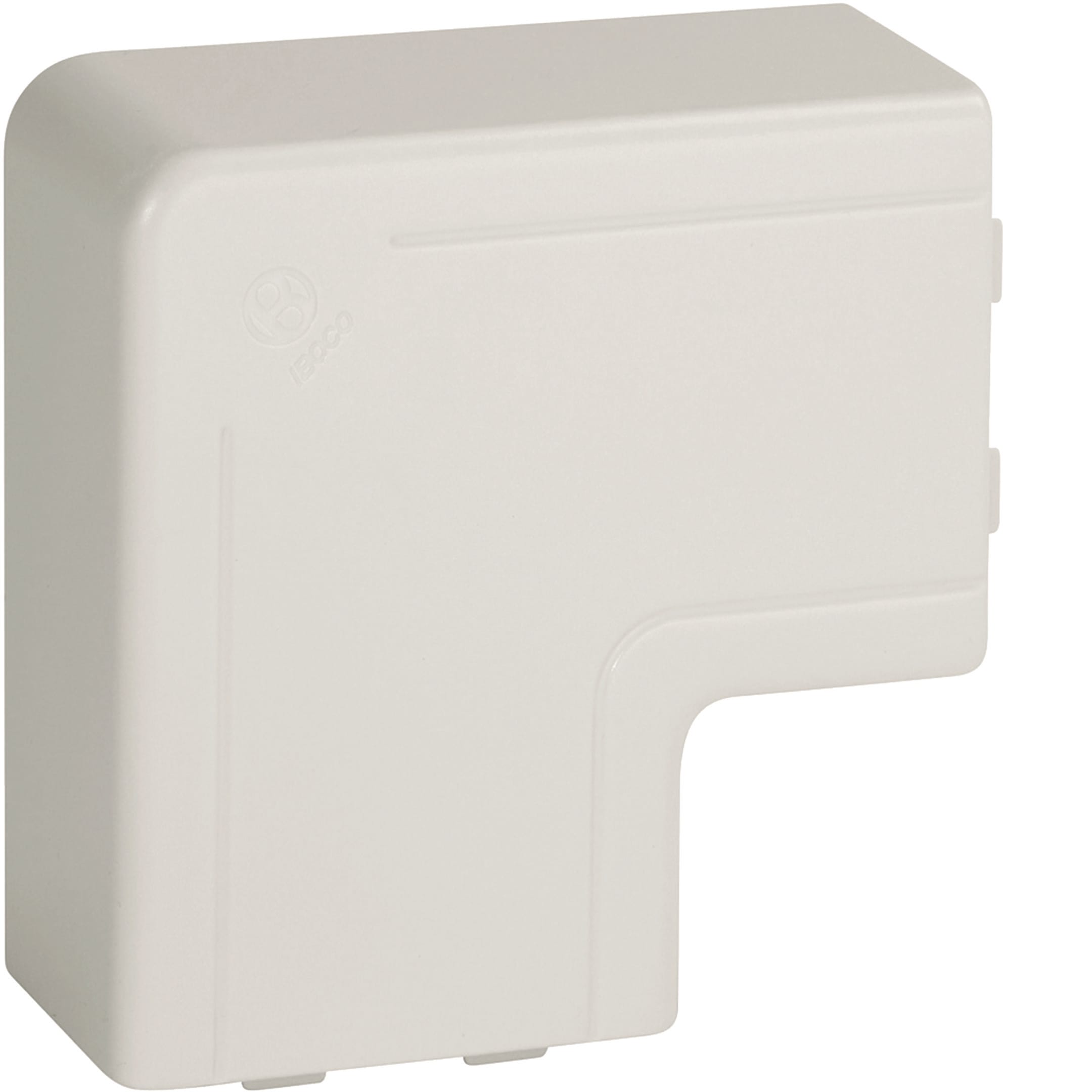 HAGER BOCCHIOTTI - Angolo piano per canali linee TA-N / TA-EN bianco NPAN 60x40 W
