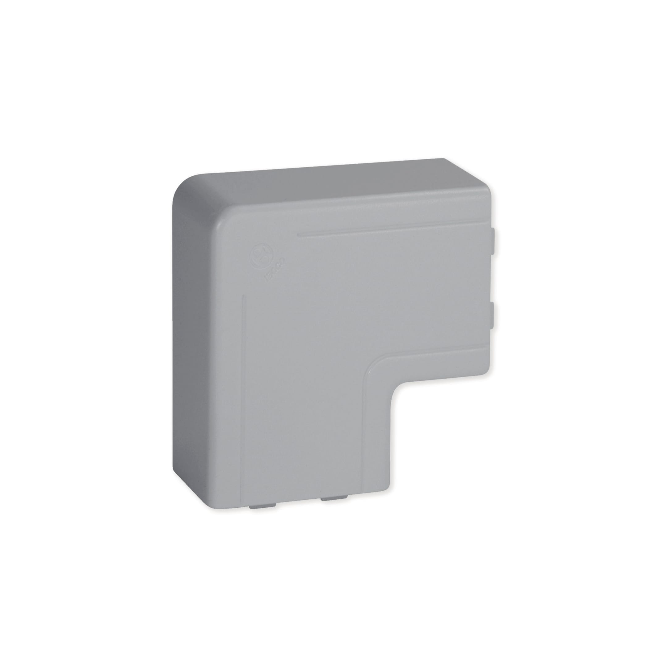 HAGER BOCCHIOTTI - Angolo piano per canali linee TA-N / TA-EN grigio NPAN 60x40 G