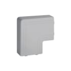 HAGER BOCCHIOTTI - Angolo piano per canali linee TA-N / TA-EN grigio NPAN 80x40 G