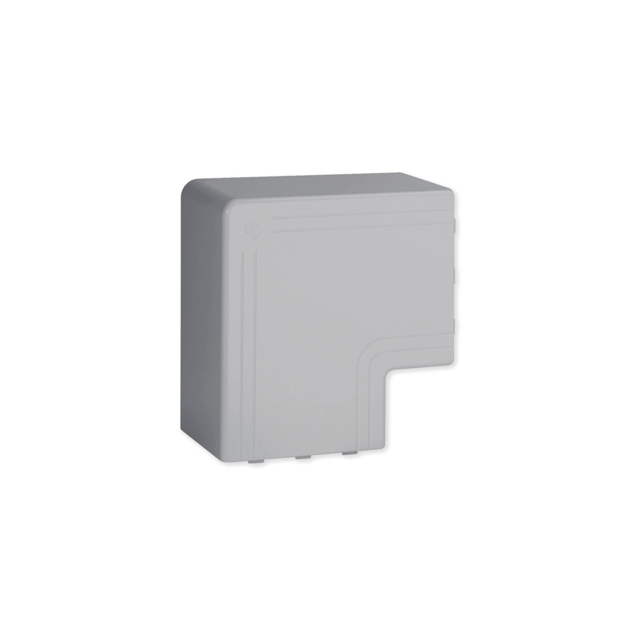 HAGER BOCCHIOTTI - Angolo piano per canali linee TA-N / TA-EN grigio NPAN 100x80 G