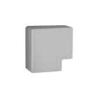 HAGER BOCCHIOTTI - Angolo piano per canali linee TA-N / TA-EN grigio NPAN 120x80 G