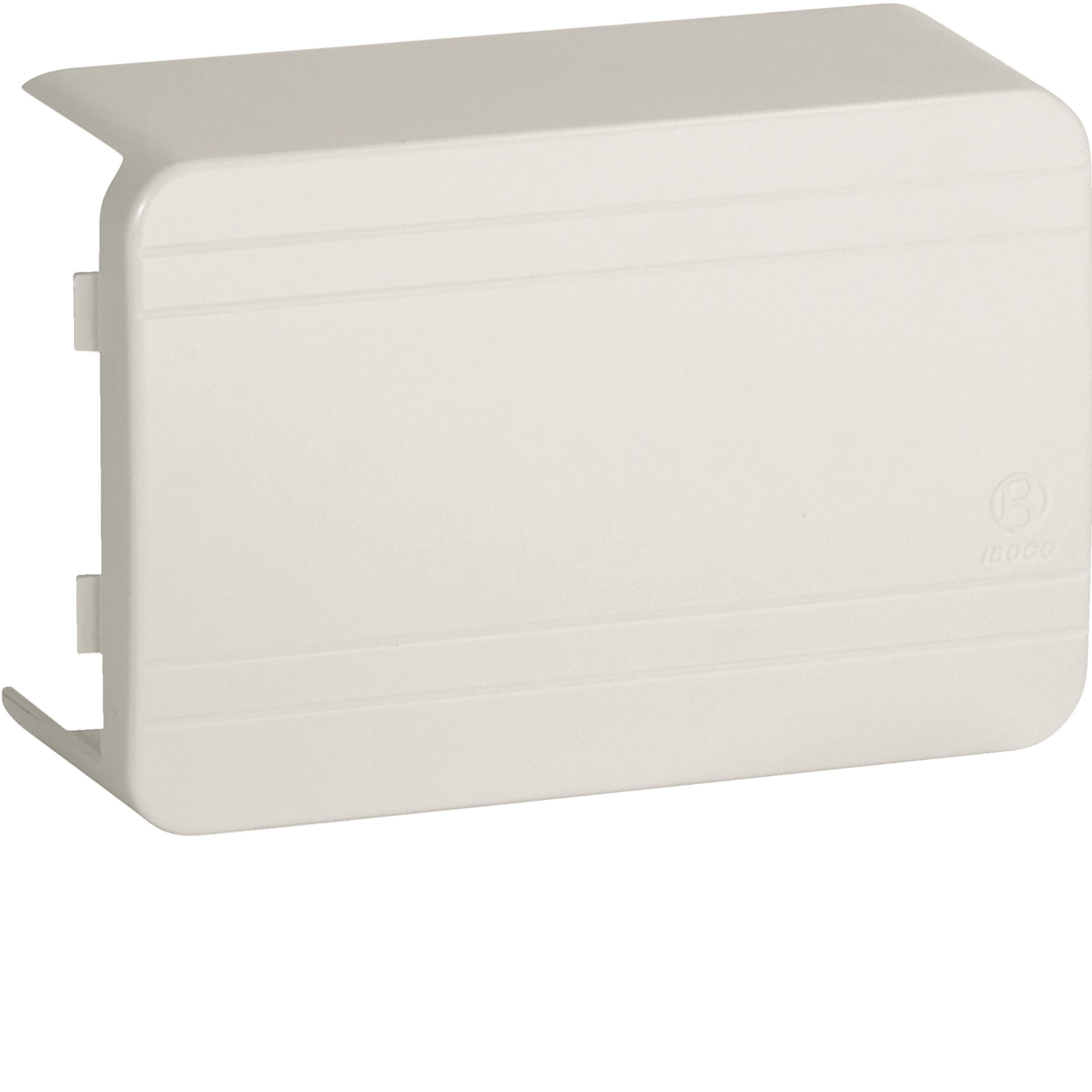 HAGER BOCCHIOTTI - Derivazione a T per canali linee TA-N / TA-EN bianco NTAN 80x40 W