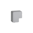 HAGER BOCCHIOTTI - Angolo piano per canali linee TA-N / TA-EN grigio NPAN 60x60 G
