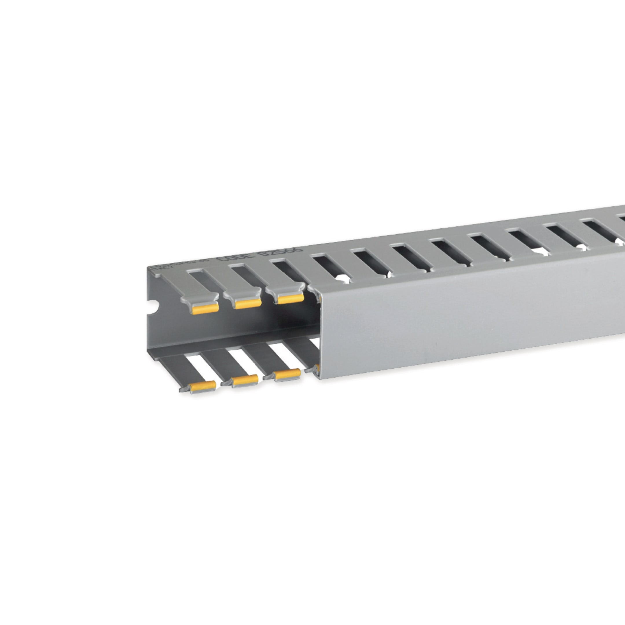 HAGER BOCCHIOTTI - Canaletta con coestruso morbido modulo 20 feritoia 8 grigio T1-N 40x60 G