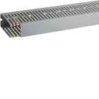 HAGER BOCCHIOTTI - T1-EN 40x100 G Canaletta con coestruso morbido modulo 10 feritoia 4 GRIGIO