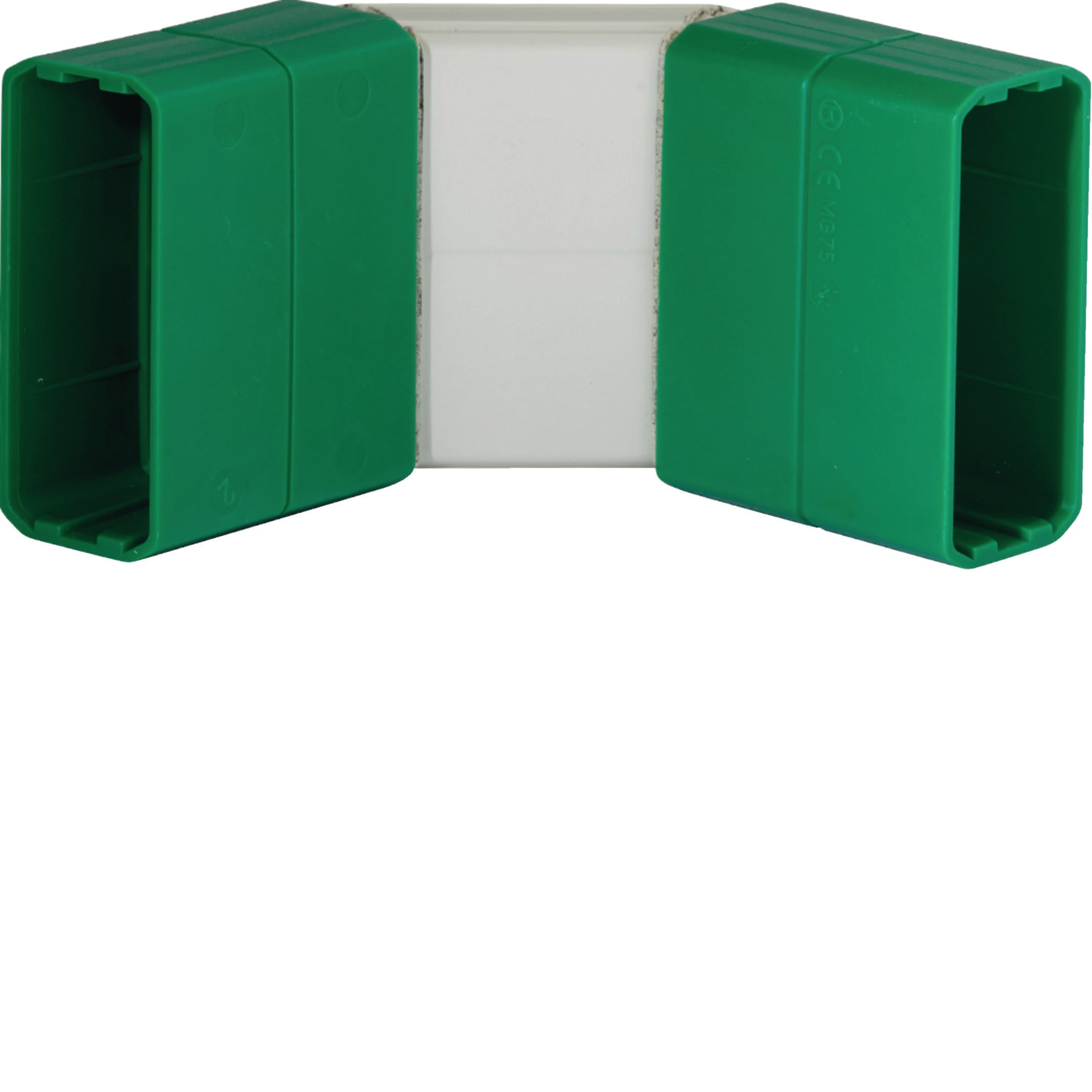 HAGER BOCCHIOTTI - Curva per risalita a parete MCP90 75x30 per canale METRO' FAST