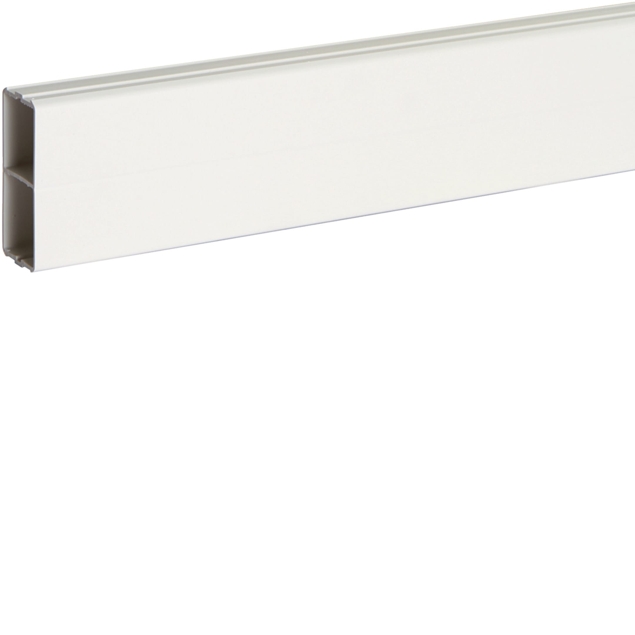 HAGER BOCCHIOTTI - Canale portacavi in plastica per solette di cemento METRO' 75/2x30