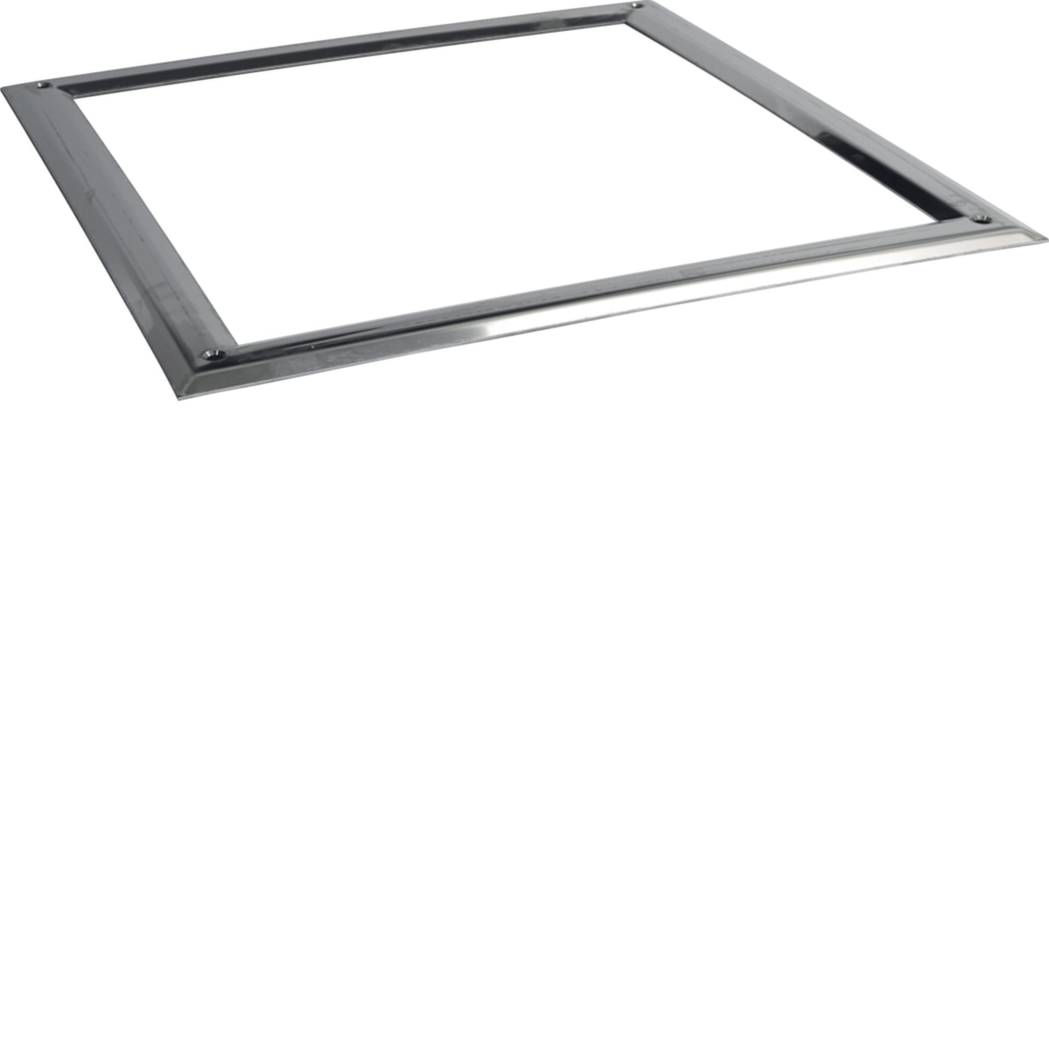 HAGER BOCCHIOTTI - Cornice di finitura MCF 425 in acciaio inox AISI 304 per coperchio MCM 425