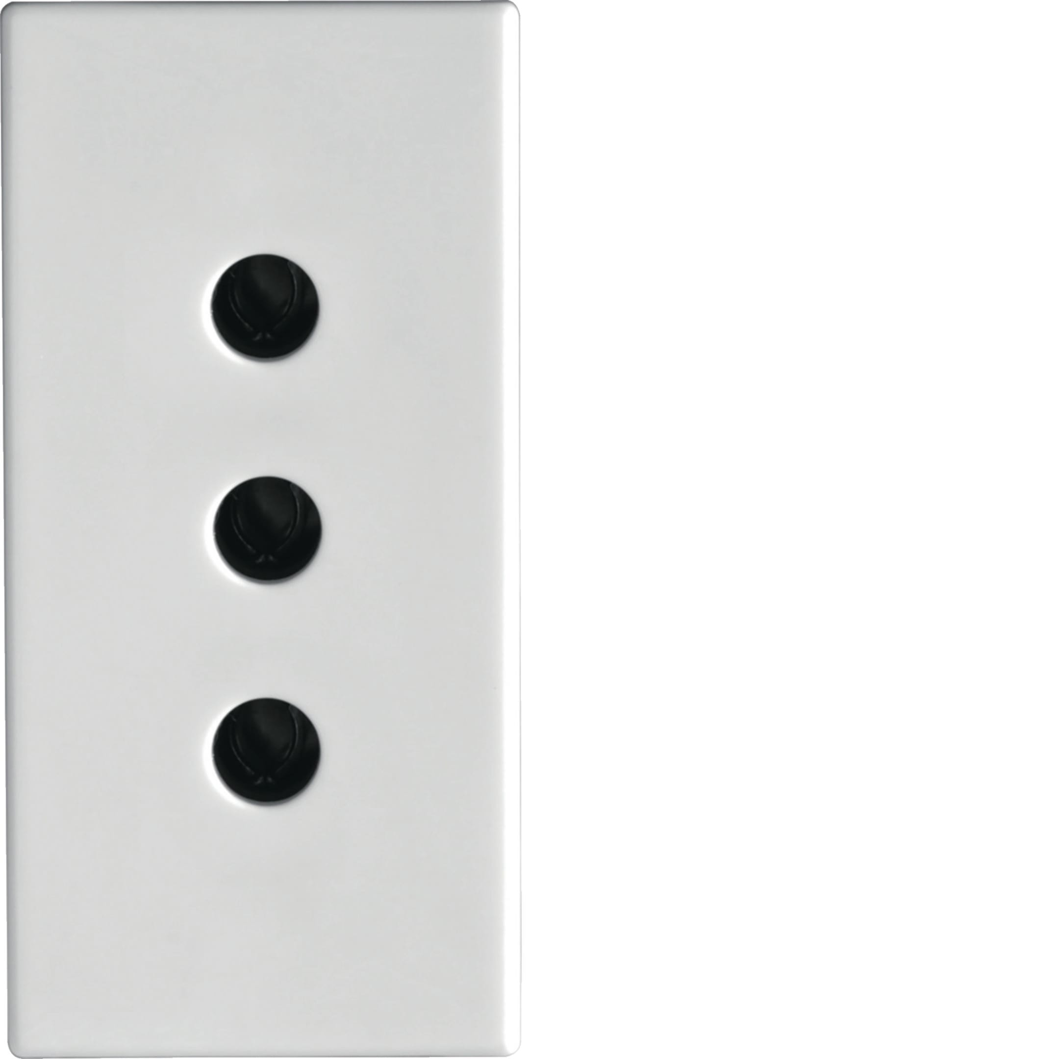 HAGER BOCCHIOTTI - Presa standard P11 Pepita bianca PRS 2P+T 10A WT