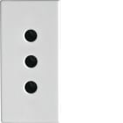 HAGER BOCCHIOTTI - Presa standard P11 Pepita bianca PRS 2P+T 10A WT