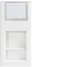 HAGER BOCCHIOTTI - CONN. RJ45 TL 5E UTP WT Connettori toolless per cablaggio dati Pepita BIANCO