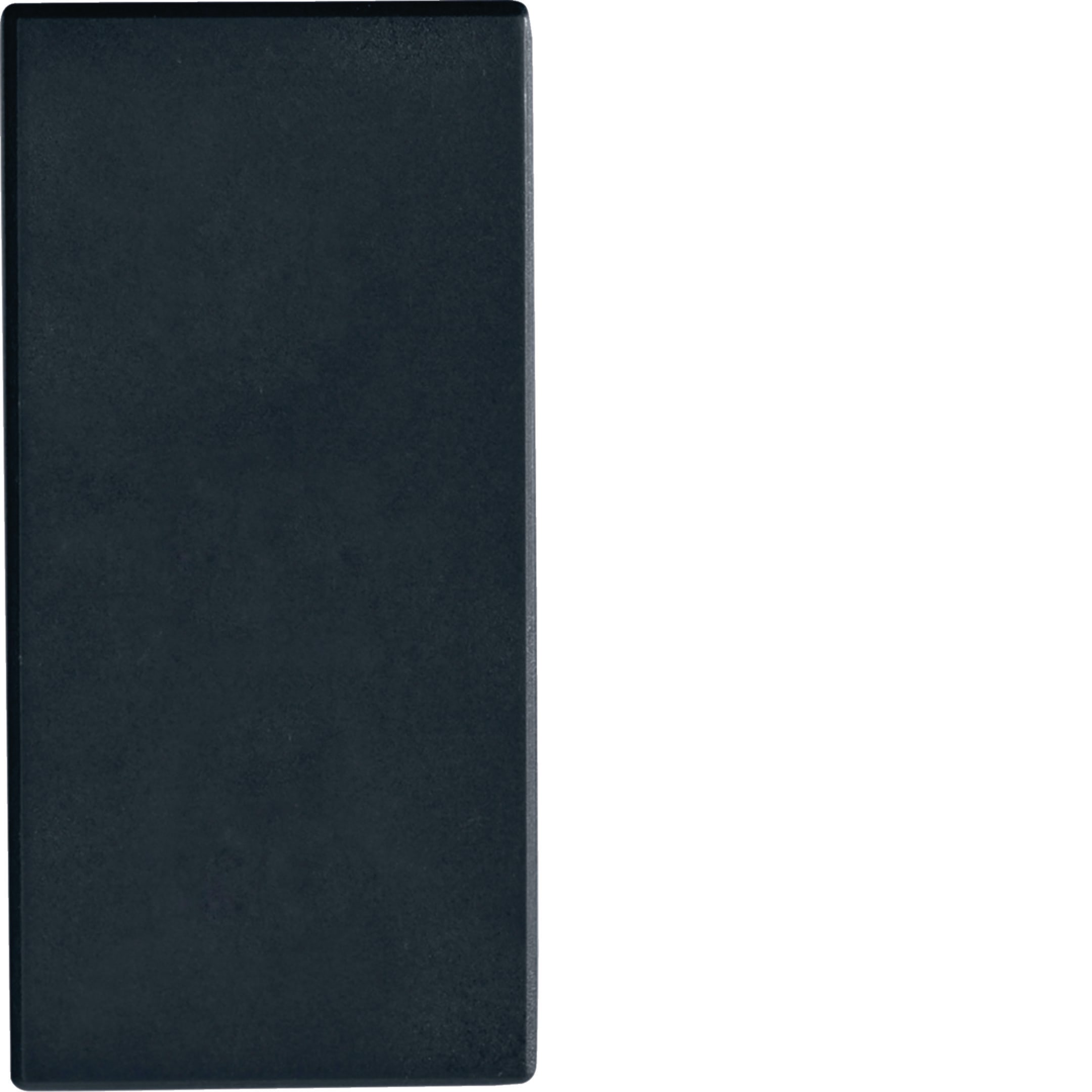 HAGER BOCCHIOTTI - COPRIFORO 1 MOD BK Copriforo 1 modulo Pepita NERO