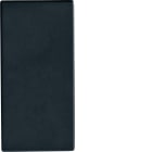 HAGER BOCCHIOTTI - COPRIFORO 1 MOD BK Copriforo 1 modulo Pepita NERO