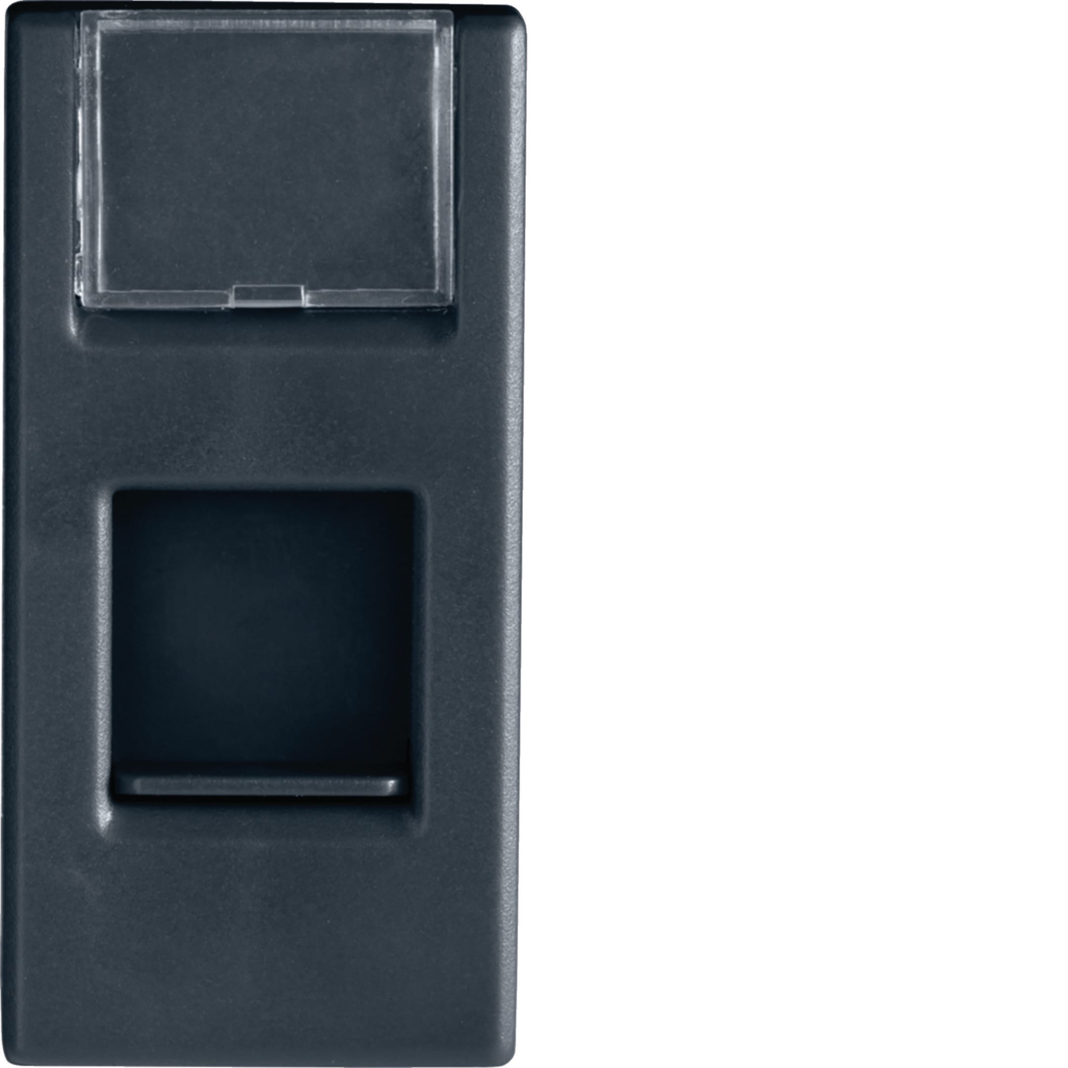 HAGER BOCCHIOTTI - Connettore per cablaggio strutturato Pepita nero CONN. RJ45 5E UTP BK
