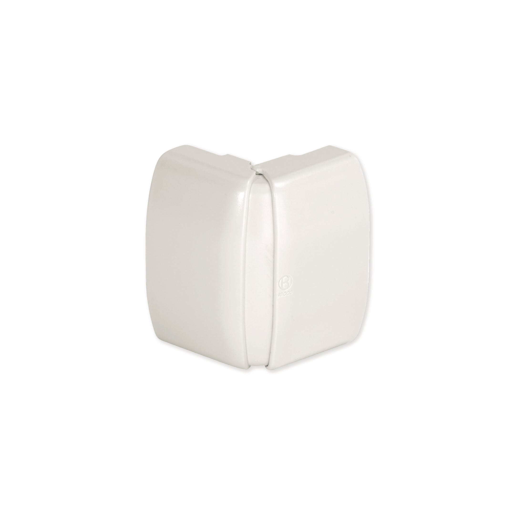 HAGER BOCCHIOTTI - Angolo esterno variabile per canale cornice TCN bianco AECN W