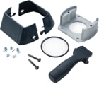 HAGER BOCCHIOTTI - Kit base-pavimento per colonna UNA nero ardesia KIT BASE UNA