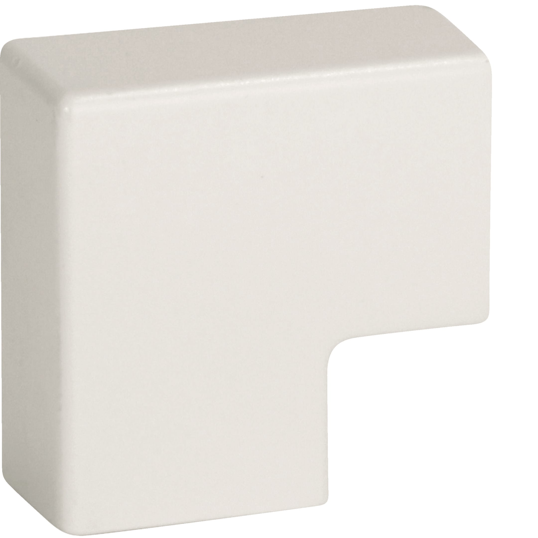 HAGER BOCCHIOTTI - Angolo piano per minicanali TMC / TMU bianco APM 25x17 W
