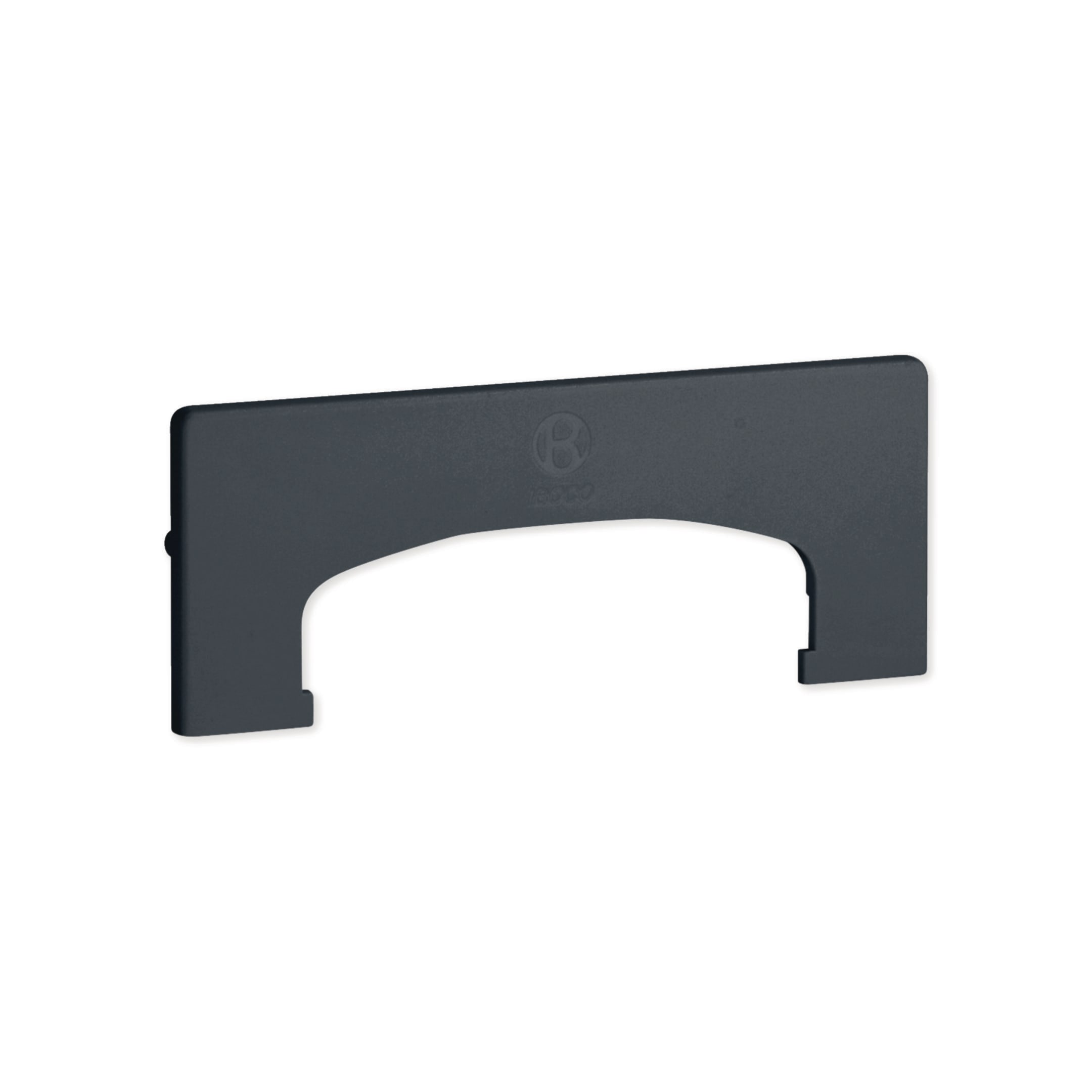 HAGER BOCCHIOTTI - Raccordo per canale cornice TCN nero ardesia ACQN A