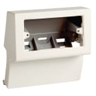 HAGER BOCCHIOTTI - SBNI 4-3 W Scatola porta apparecchi UNIVERSALE per canale TBN BIANCO