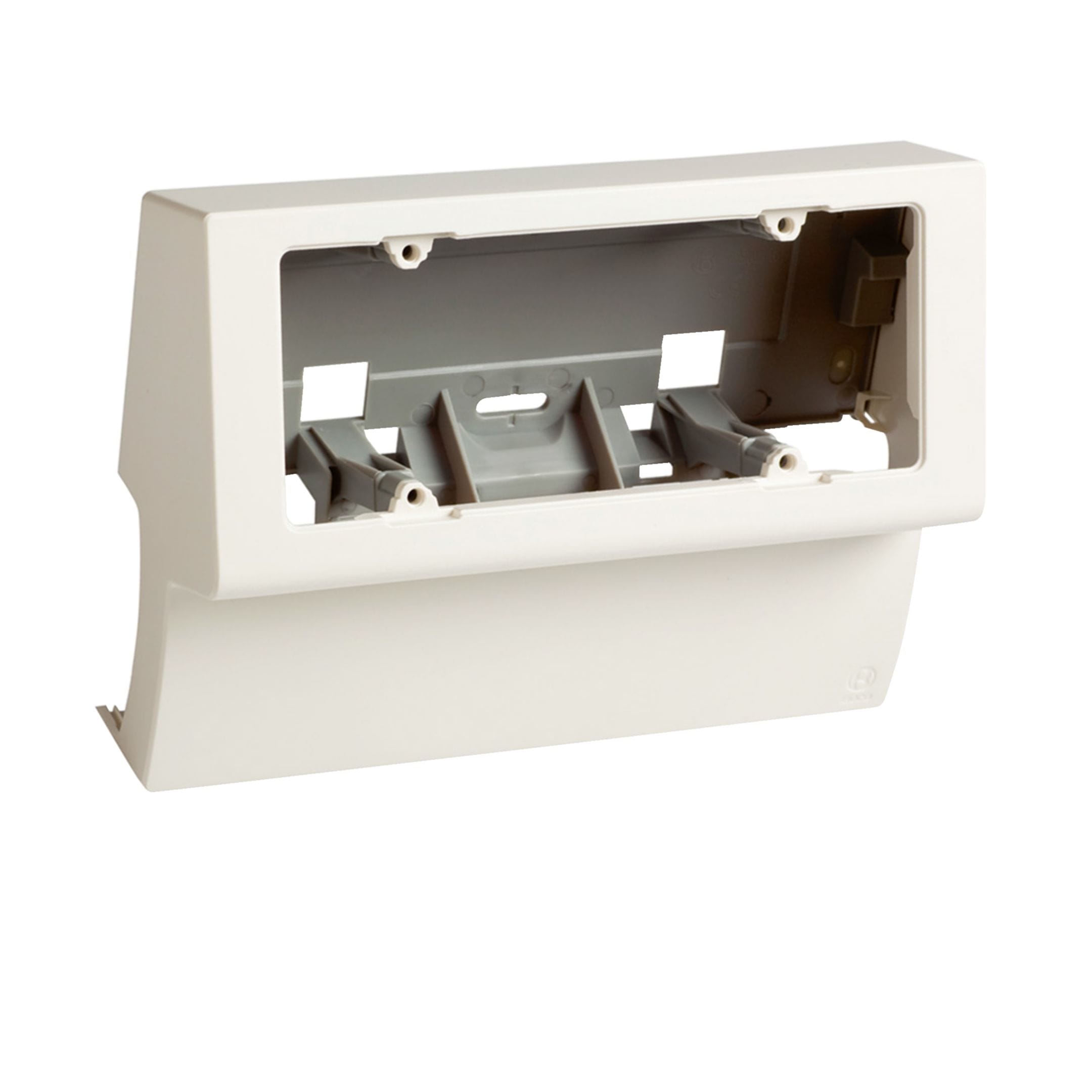HAGER BOCCHIOTTI - SBNI 6 W Scatola porta apparecchi UNIVERSALE per canale TCN BIANCO