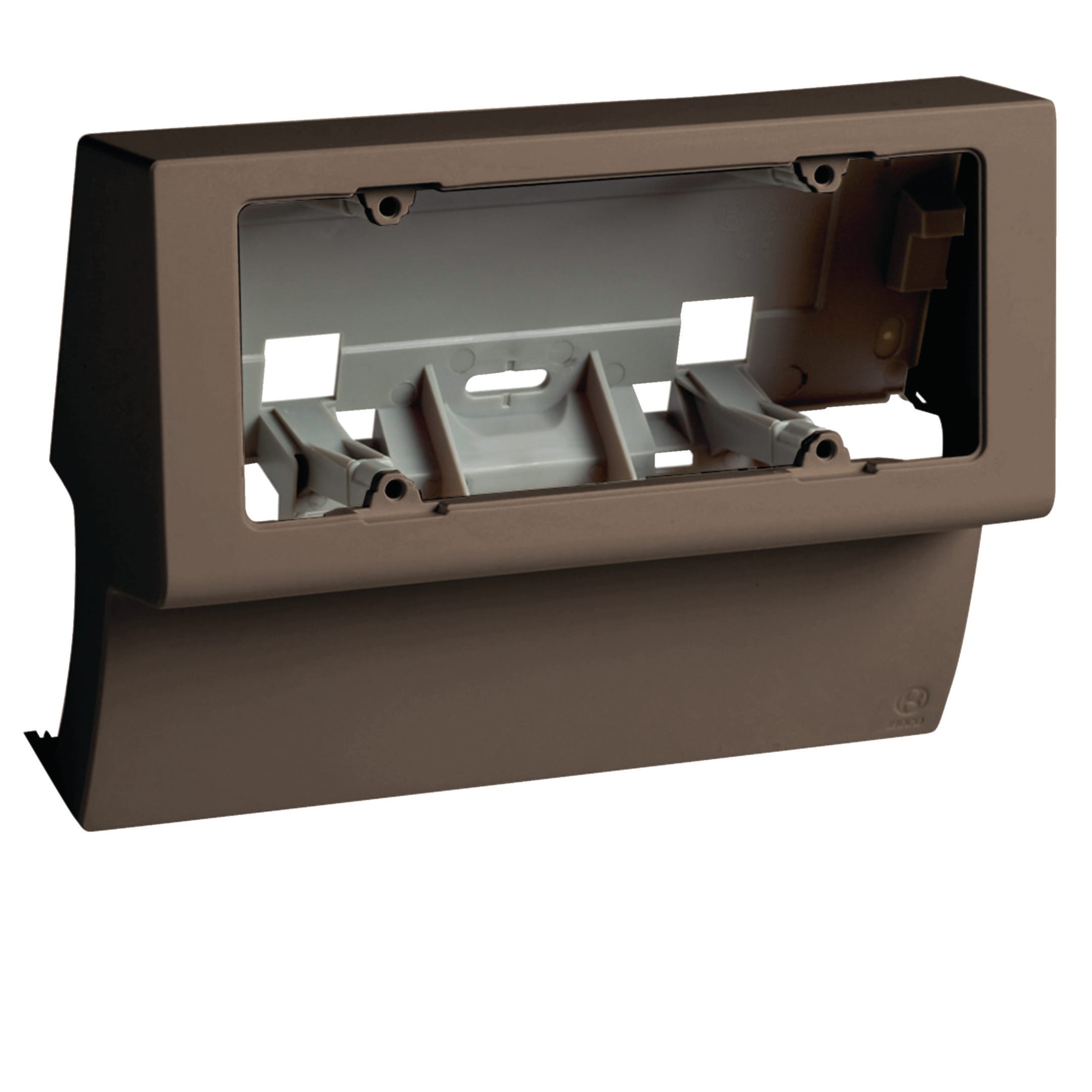 HAGER BOCCHIOTTI - Scatola porta apparecchi universale 6 moduli linea TCN marrone SCNI 6 B