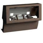 HAGER BOCCHIOTTI - Scatola porta apparecchi universale 6 moduli linea TCN marrone SCNI 6 B