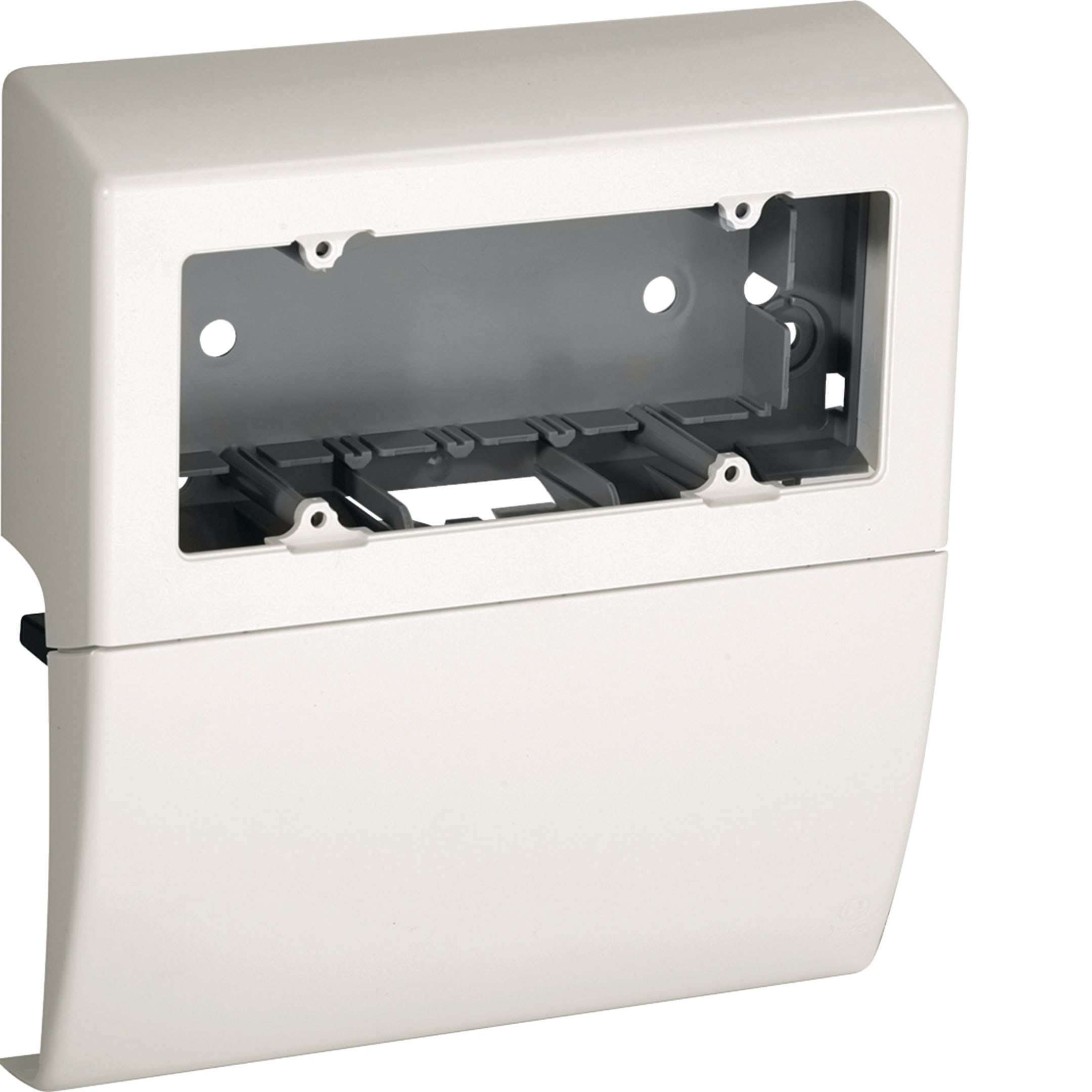 HAGER BOCCHIOTTI - Scatola porta apparecchi universale 6 moduli linea TBA-Art bianco SBA6 W