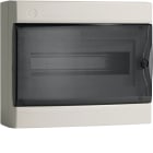 HAGER BOCCHIOTTI - IP40 DSG 12 W Centralino 12 moduli portella fumè Pablo IP40 Design BIANCO