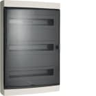 HAGER BOCCHIOTTI - IP40 DSG 54 W Centralino 54 moduli portella fumè Pablo IP40 Design BIANCO