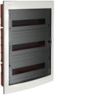 HAGER BOCCHIOTTI - Centralino 54 moduli con portella fumè Pablo IP40 Incasso bianco IP40 INC 54 W