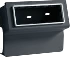 HAGER BOCCHIOTTI - Scatola porta apparecchi Pepita 6 moduli linea TCN nero ardesia SCN 6 AP A