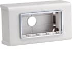 HAGER BOCCHIOTTI - SMN 4 AP W Scatola porta apparecchi autoportante 4 moduli linee TMC/TMU BIANCO