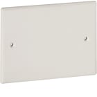 HAGER BOCCHIOTTI - Placca cieca liscia per scatole canali TBA-TBN-TCN bianco PC-L 83 W