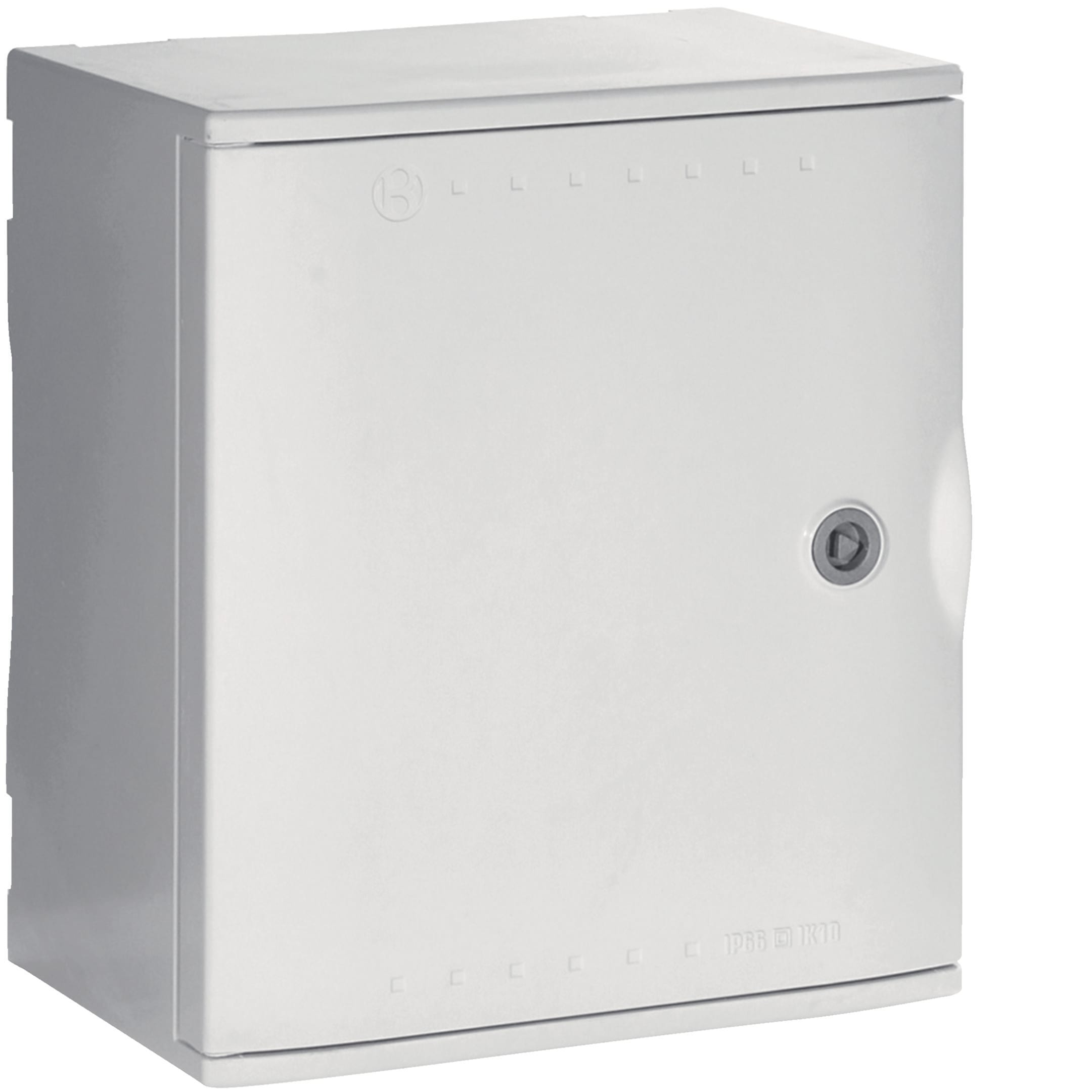 HAGER BOCCHIOTTI - Quadro in vetroresina cieco 300x265x165mm IP66 grigio Pedro VTR 01 CIECO