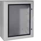 HAGER BOCCHIOTTI - Quadro in vetroresina oblò 650x540x260mm IP66 96M grigio Pedro VTR 05 OBLO'