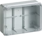 HAGER BOCCHIOTTI - Cassetta di derivazione trasparente 190x140x70 viti metalliche IP56 04 TRASP VM