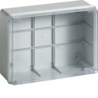 HAGER BOCCHIOTTI - Cassetta di derivazione trasparente 240x190x90 viti metalliche IP56 05 TRASP VM