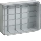 HAGER BOCCHIOTTI - Cassetta di derivazione trasparente 380x300x120 viti metalliche IP56 07 TRASP VM