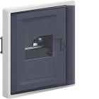 HAGER BOCCHIOTTI - Frontale centralino Pablo Style porta fumè 4 moduli STY INC 04W0 PF